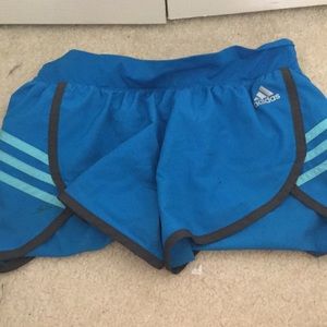 XS adidas running shorts